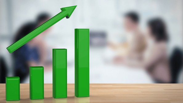 Growth Ready green bar chart